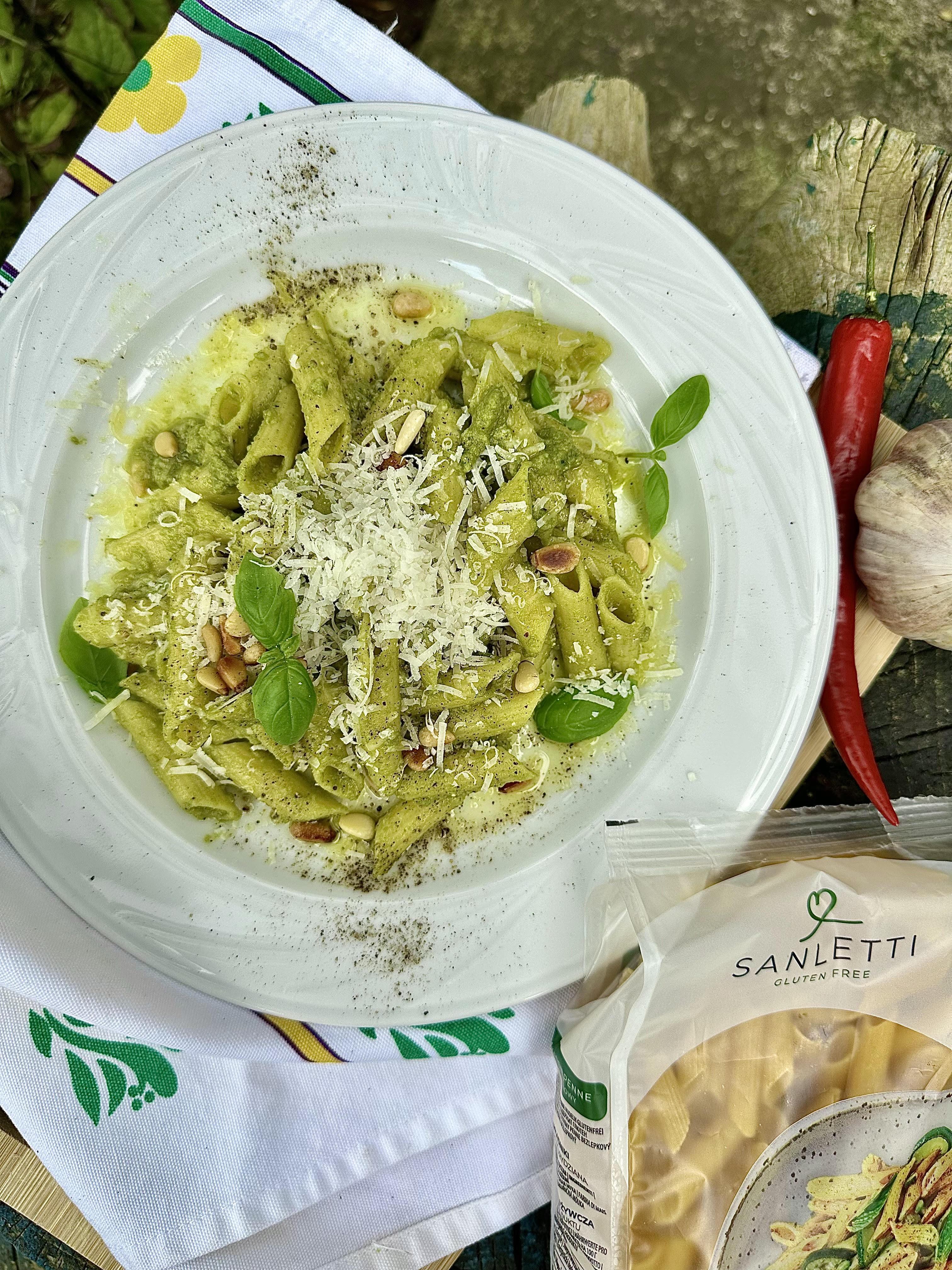 makaron pesto